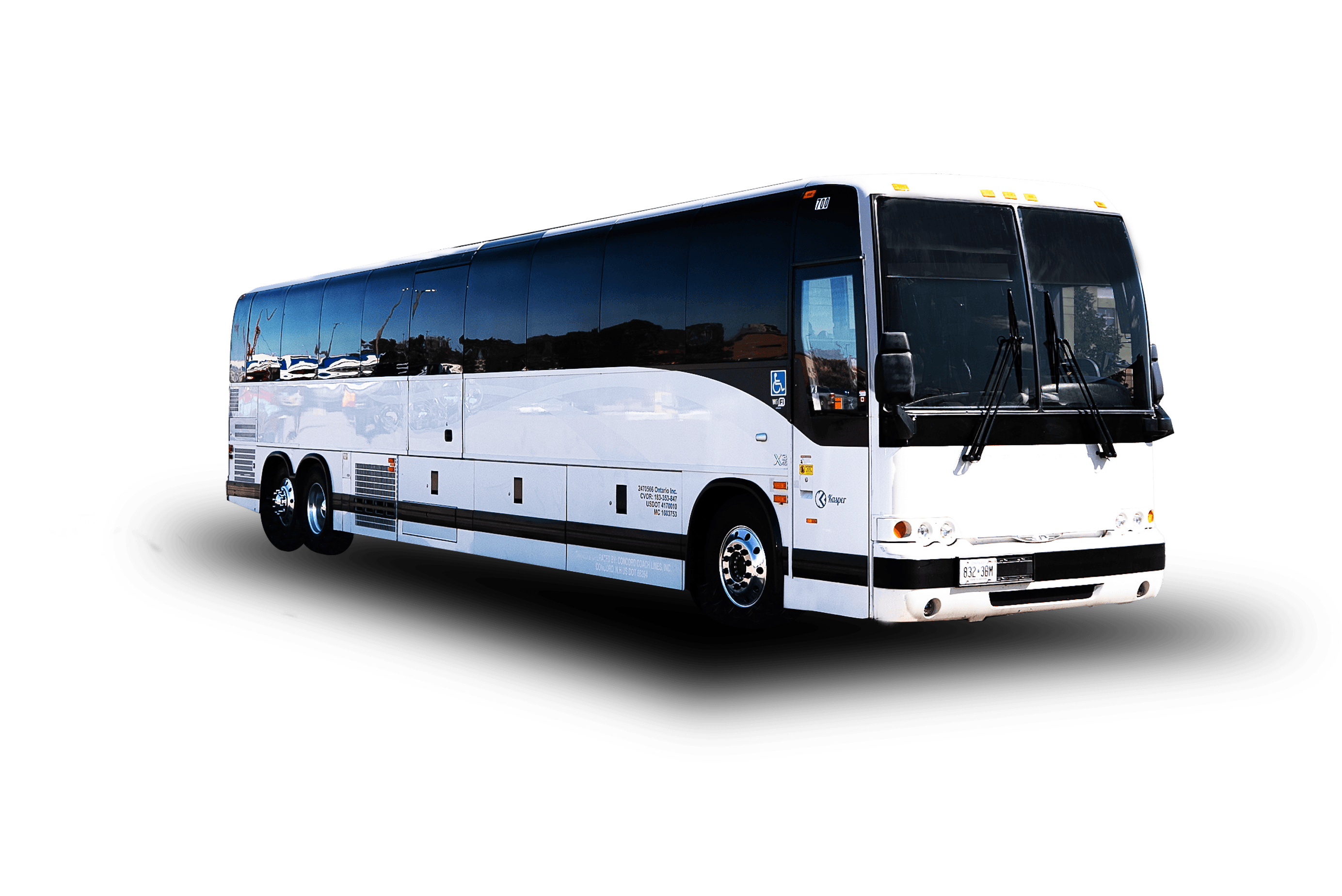Prevost X3-45 51 seater charter bus
